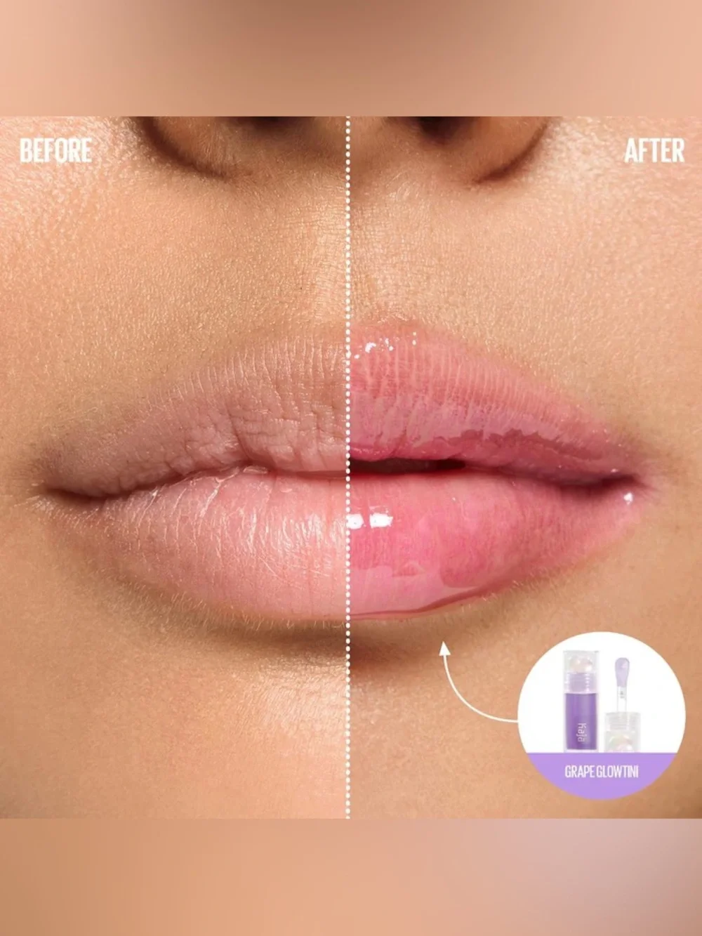 Kaja Juicy Glass Hydrating Lip Oil - Grape Glowtini 04